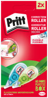 Pritt Rouleau correcteur Micro Roller, carte blister de 2