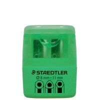 STAEDTLER Taille-crayon à 2 trous 51260F, vert...