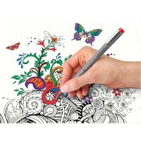 STAEDTLER Pigmentliner, Strichstärke: 0,3 mm, 6er Etui