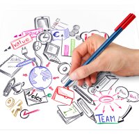 STAEDTLER Stylo à bille triplus ball 437 XB, bleu