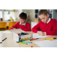 STAEDTLER Fasermaler Noris, 100er Schulbox