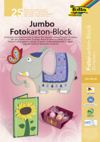 folia Jumbo Fotokartonblock, (B)240 x (H)340 mm, 300 g qm