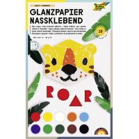 folia Papier brillant, 185 x 297 mm, 10 feuilles