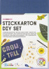 folia Stickkarton-Set, 175 x 245 mm, 300 g qm, 25-teilig