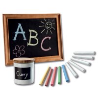 folia Tafelfolie Kreidefolie, aus PVC, 450 mm x 2 m, schwarz