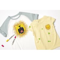 folia Marqueur pour textiles, set de 6, assorti