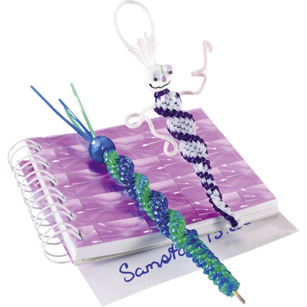 folia Fil pour scoubidou, 1,8 mm x 1 m, assorti