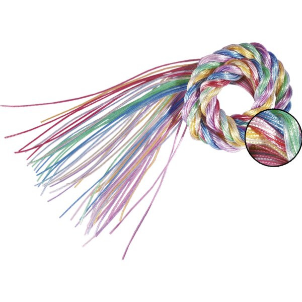 folia Fil pour scoubidou, 1,8 mm x 1 m, assorti