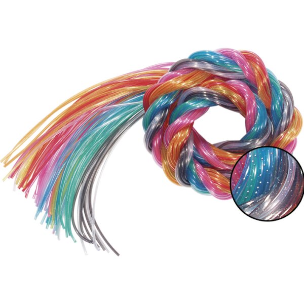 folia Fil pour scoubidou, 1,8 mm x 1 m, assorti