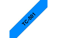 PTOUCH Band, laminiert schwarz blau TC-501 PT-3000 12 mm