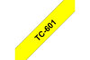 PTOUCH Band, laminiert schwarz gelb TC-601 PT-3000 12 mm