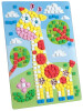 folia Moosgummi-Mosaik "Giraffe", 405 Teile