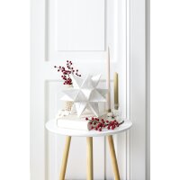 folia Faltblätter Bascetta-Stern, orange-transparent