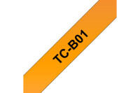 PTOUCH Ruban,lam.,fluor. noir/orange TC-B01 PT-3000 12 mm