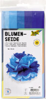 folia Papier de soie, (L)500 x (H)700 mm, 20 g/m2, bleu