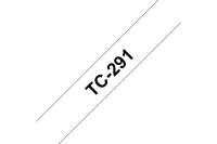 PTOUCH Band, laminiert schwarz weiss TC-291 PT-3000 9 mm