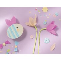 folia Papier crépon, (l)500 mm x (L)2,5 m, jaune