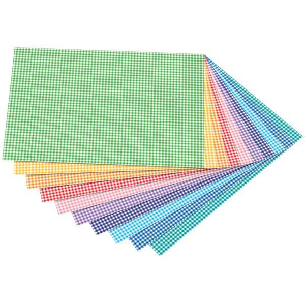 folia Carton &agrave; motif carreaux petit, 500x 700 mm, 300g /m2