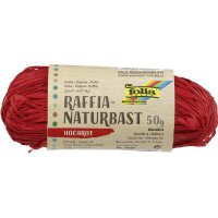 folia Raphia naturel, 50 g, vert sapin