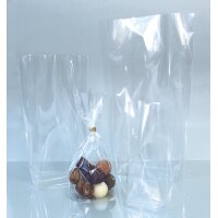 folia Bodenbeutel, Masse: (B)95 x (H)160 mm, transparent