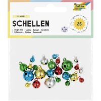 folia Grelots en métal, 3 tailles, couleurs pastel