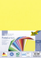 folia Fotokarton, DIN A4, 300 g qm, farbig sortiert