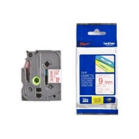 PTOUCH Band, laminiert rot/weiss TZe-222 PT-1280VP 9 mm