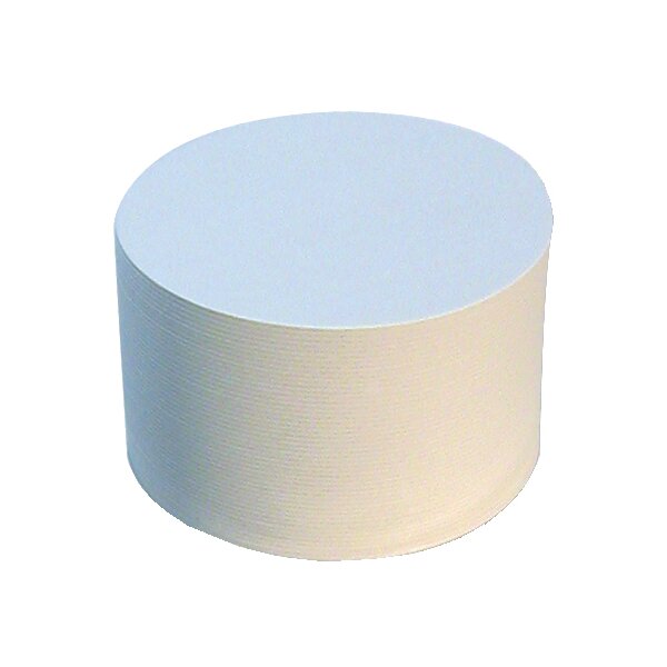 folia Cartons à bière à décorer, uni, rond, diamètre: 107 mm