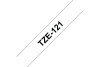 PTOUCH Band, laminiert schwarz klar TZe-121 PT-1280VP 9 mm