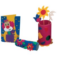 folia Carton ondulé, (L)500 x (H)700 mm, pacifique