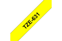 PTOUCH Band, laminiert schwarz gelb TZe-631 PT-1280VP 12 mm