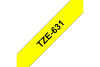 PTOUCH Band, laminiert schwarz gelb TZe-631 PT-1280VP 12 mm