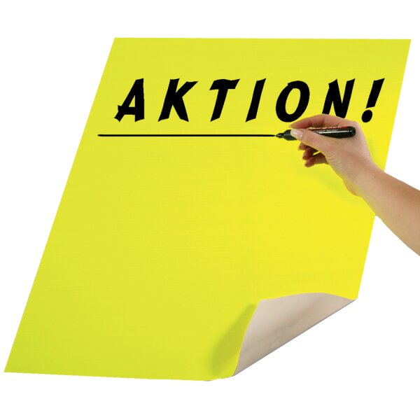 folia Plakatkarton, (B)480 x (H)680 mm, weiss