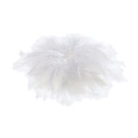 folia Flauschfedern, 10 g, weiss