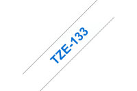 PTOUCH Band, laminiert blau klar TZe-133 PT-1280VP 12 mm