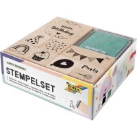 folia Motivstempel-Set "Happy Birthday", aus...