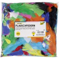 folia Flauschfedern, 10 g, Pastellfarben
