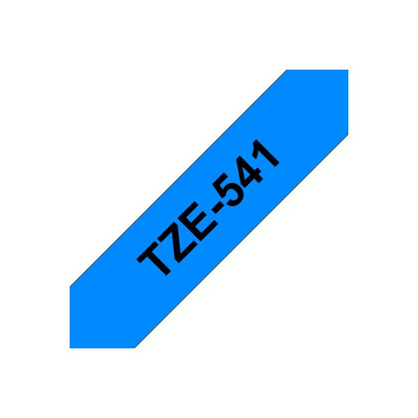 PTOUCH Band, laminiert schwarz/blau TZe-541 PT-2450DX 18 mm