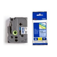 PTOUCH Band, laminiert schwarz/blau TZe-541 PT-2450DX 18 mm