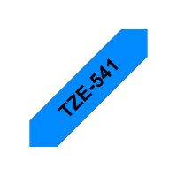 PTOUCH Band, laminiert schwarz/blau TZe-541 PT-2450DX 18 mm