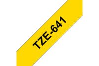 PTOUCH Band, laminiert schwarz gelb TZe-641 PT-2450DX 18 mm