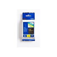 PTOUCH Ruban, laminé or/noir TZe-344 PT-2450DX 18 mm