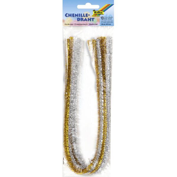 folia Fil métallique chenille (cure-pipe), Noel II