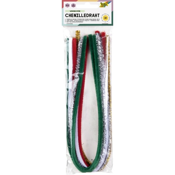 folia Fil métallique chenille (cure-pipe), Noel II