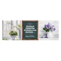 folia Set de crayons craie, assorti, étui de 6