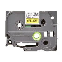 PTOUCH Ruban, laminé noir/jaune TZe-651 PT-2450DX...