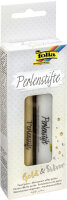 folia Marqueur effet perles Black & White, 30 ml, kit...