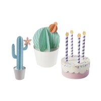 folia Bloc papier de couleur/carton de bricolage PASTEL, A4