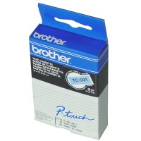 brother TC-Tape TC-101A Schriftbandkassette, Breite: 12mm