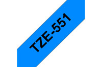 PTOUCH Band, laminiert schwarz blau TZe-551 PT-2450DX 24 mm